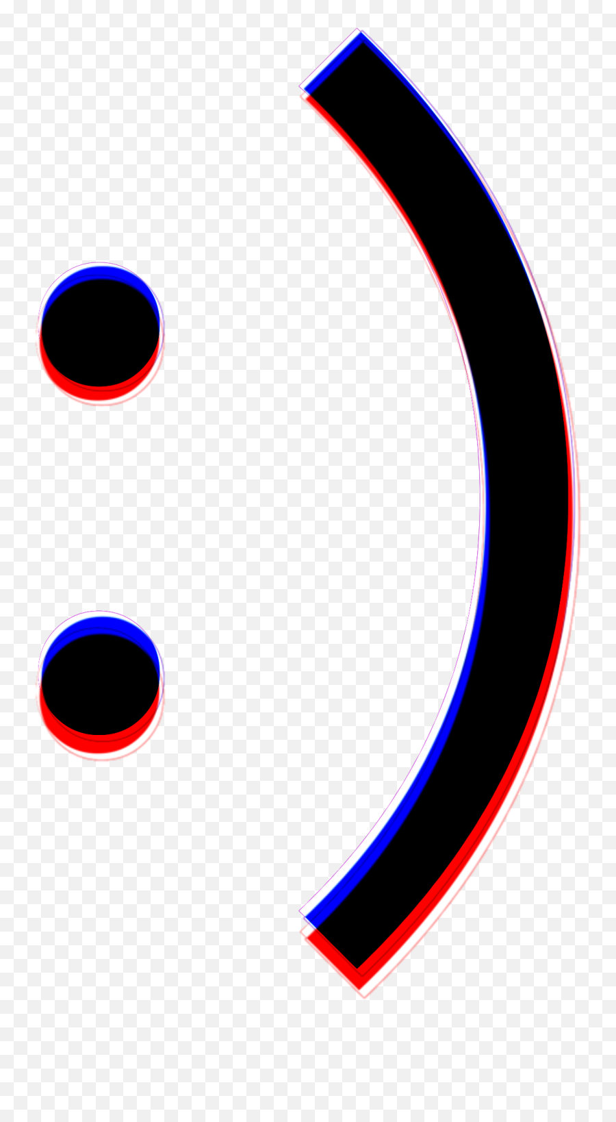 Glitch Glitcheffect Error Smileyface - Circle Emoji,Error Emoji