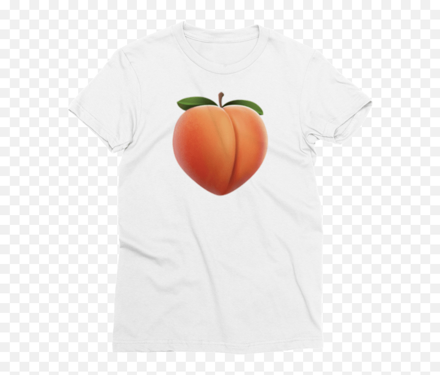I Love Peach Emoji Shirt - Nectarine,Peach Emoji Png