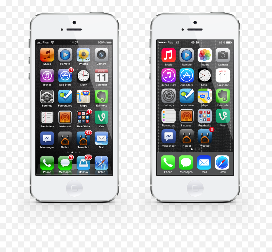 Отличия ios. Айфон 5 на айос 6. IOS 6 vs IOS 7. Айос 6 и айос 7. Иос.5.2.1.