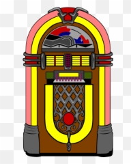Vector Jukebox Image - Jukebox Sticker Emoji,Vinyl Record Emoji