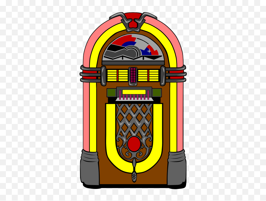 Vector Jukebox Image - Jukebox Sticker Emoji,Vinyl Record Emoji