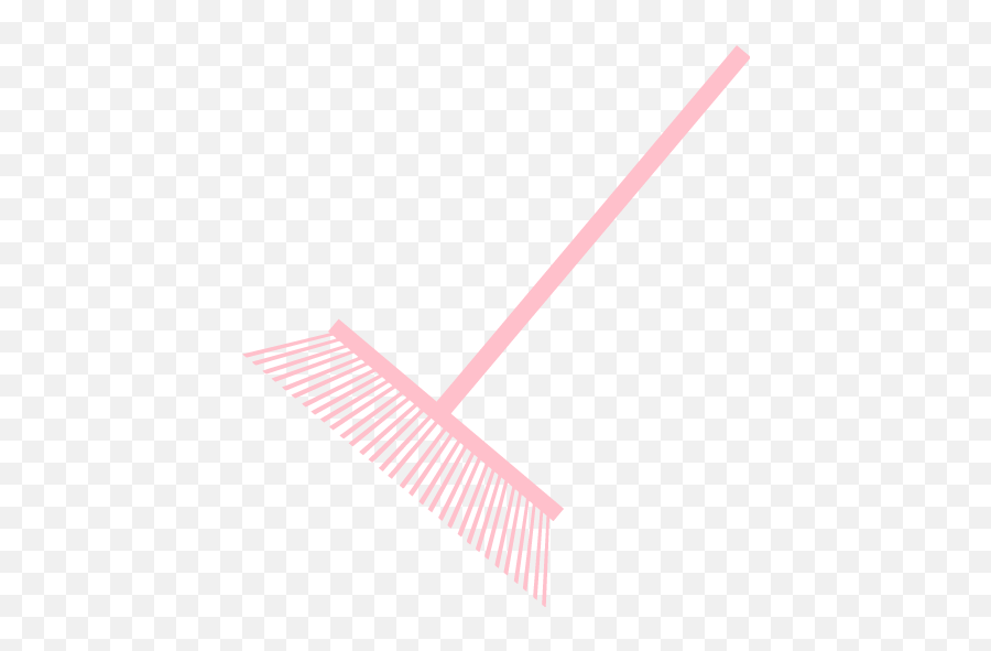 Pink Rake Icon - Cosmetics Emoji,Broom Emoticon