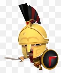 Warrior Clipart Warrior Helmet Warrior - Spartan Warrior Spartan Cartoon Emoji,Viking Helmet Emoji