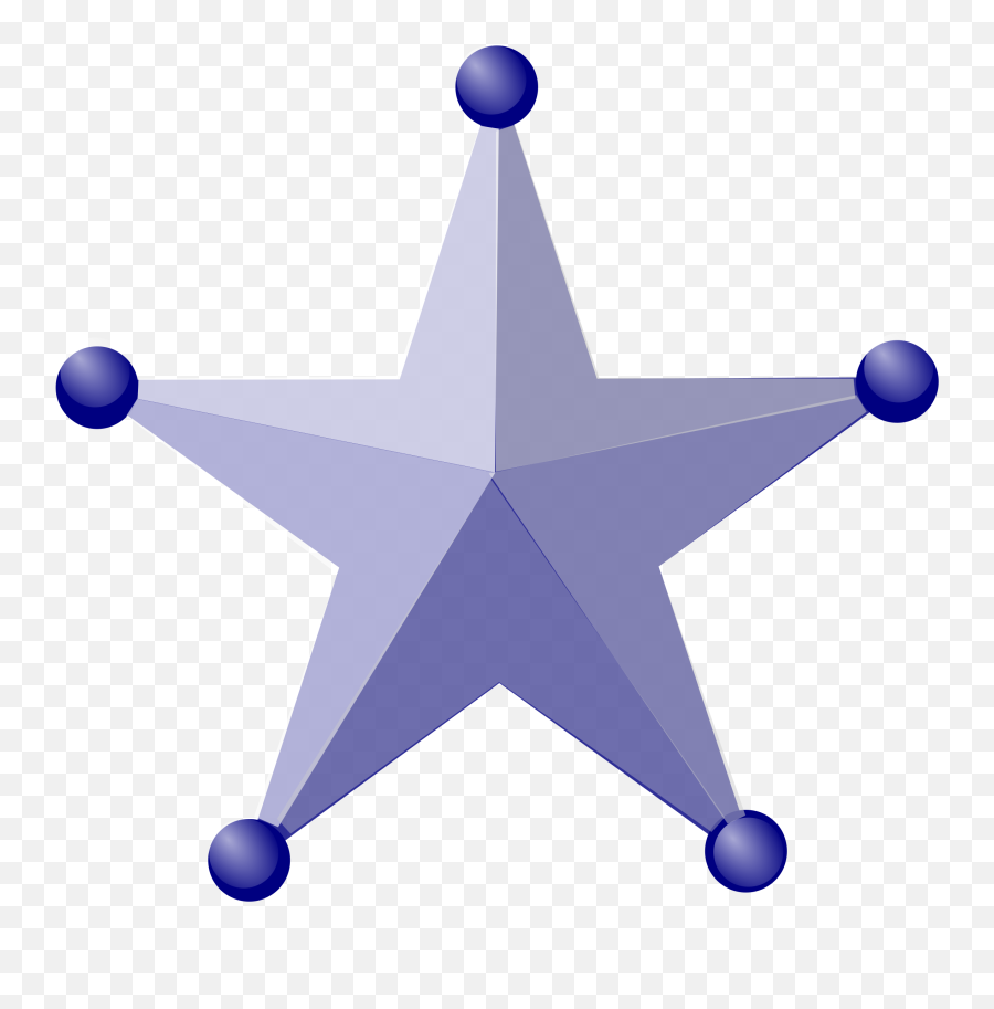Blue 3d Star Vector Clipart Image - Clip Art Emoji,Macbook Pro Emoji Keyboard