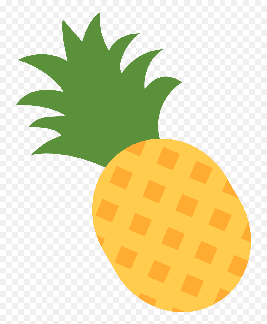 Twemoji2 1f34d - Transparent Pineapple Emoji,Apple Emojis