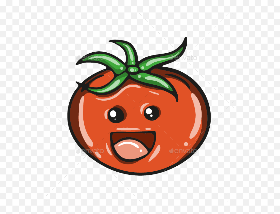12 Cute Cartoon Vegetables Set - Cute Vegetables Png Clipart Emoji,Emoji Vegetables