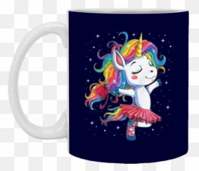 Unicorn Kids Girls Rainbow Ballerina - Autism Dancing To A Different Beat Unicorn Emoji,Ded Emoji