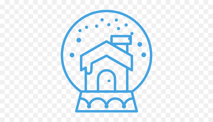 Decor Decoration House Snow Snowglobe Emoji,Snow Globe And Cookie Emoji