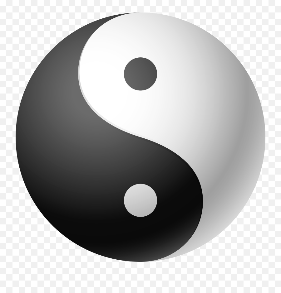 Yin Yang Clipart Png Emoji,Yin Yang Emoji