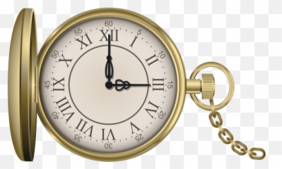 Watch Clipart Png - Gold Pocket Emoji