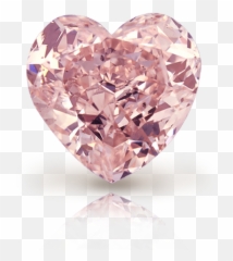Pink Diamond Heart Png Photos - Emoji
