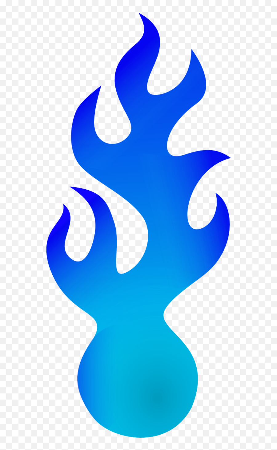 Fireball Clipart - Blue Fire Cartoon Transparent Png Clip Art Emoji,Blue Fire Emoji