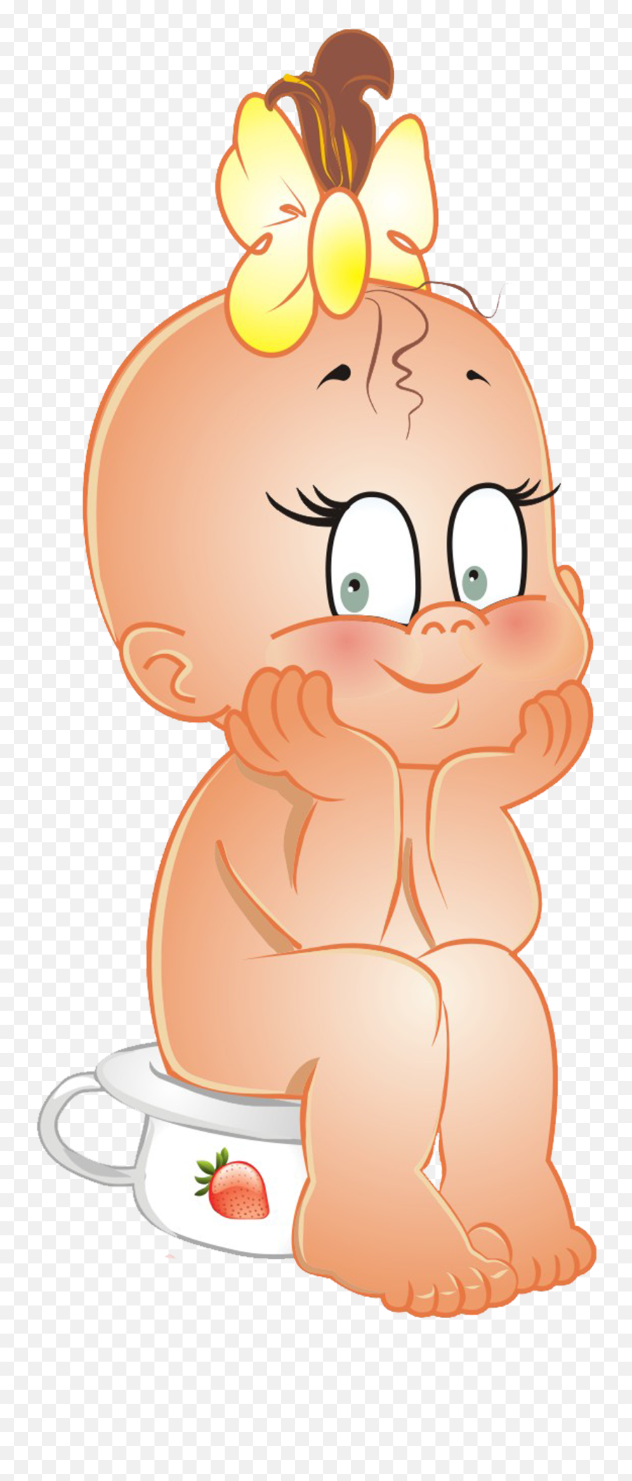 Baby Girl Stork Clip Art - Clipartix Clipart Cartoon Baby Emoji,Stork Emoji