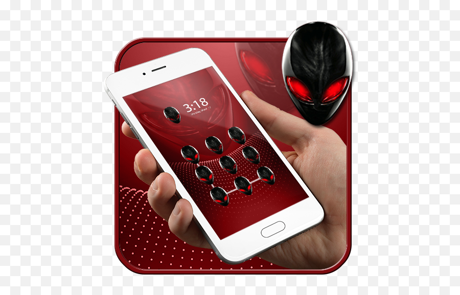 Super Alien Applock Theme - Iphone Emoji,Lg V10 Emojis
