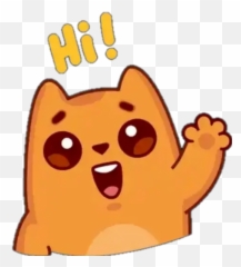 Kitty Cat Stickers For WhatsApp - Cartoon Emoji