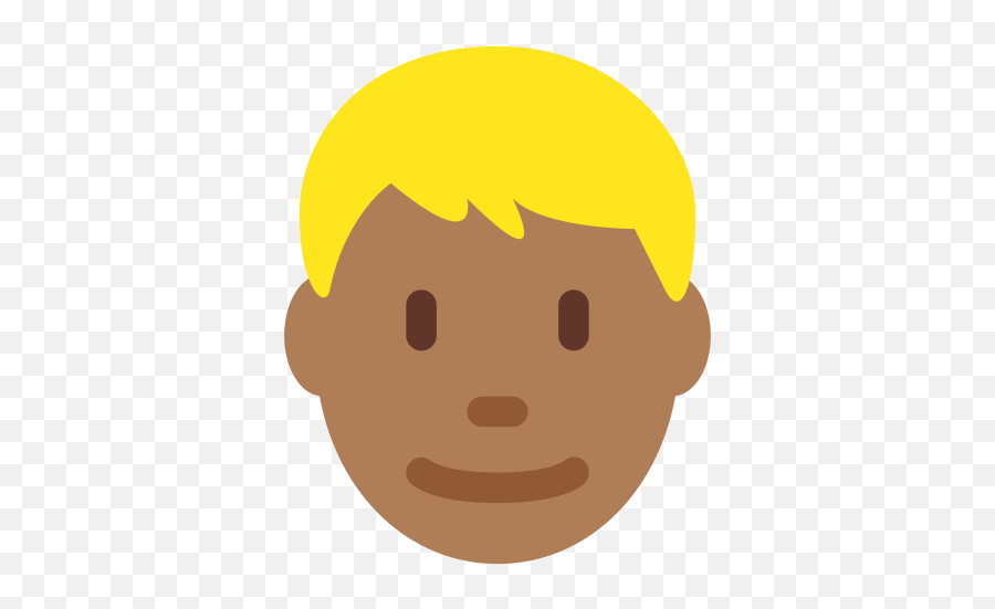 Medium - Orange Hair On Dark Skin Guy Emoji,Blonde Hair Emoji