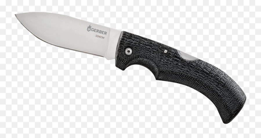 Gerber Gator Folder Drop Point Fine Edge Knife - Utility Knife Emoji,Back Man Knife Emoji