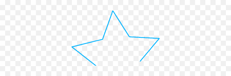 How To Draw A Shooting Star - Triangle Emoji,Shooting Star Emoji