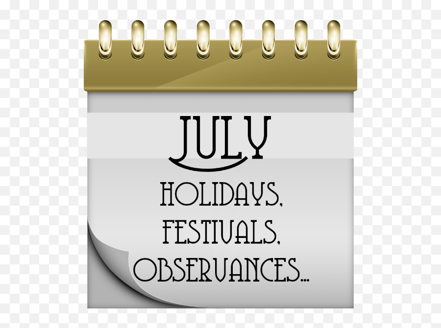 July Holidays U0026 Celebrations - Webholidayscom Calligraphy Emoji,Rosh Hashanah Emoji