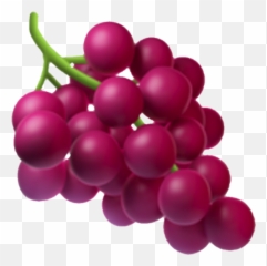 To - Grape Emoji Png