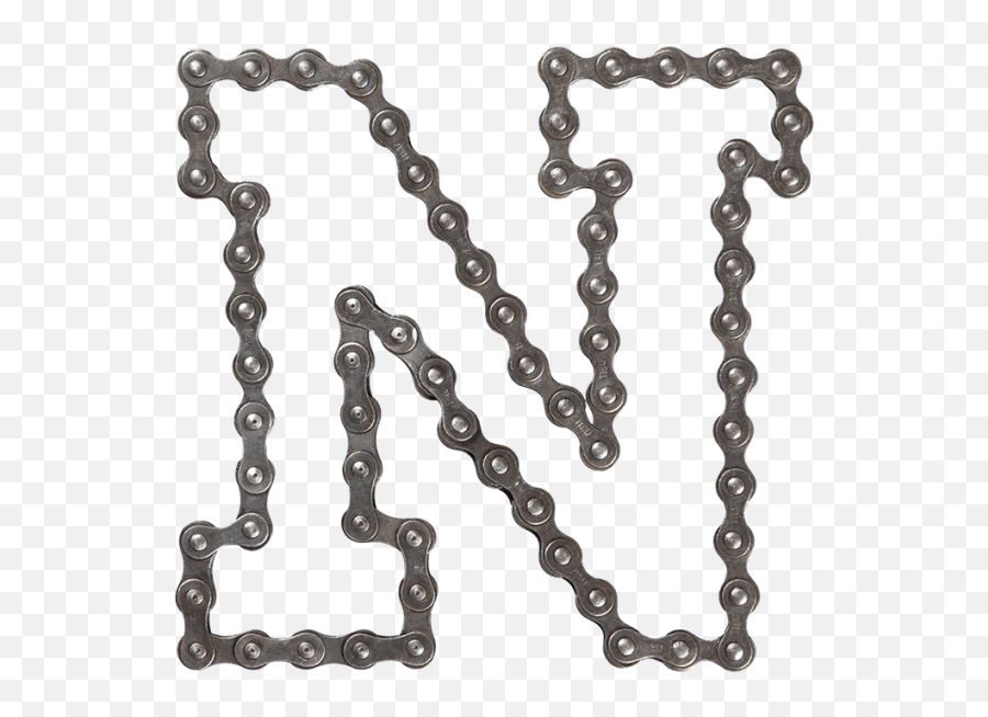 Chain Letter Png U0026 Free Chain Letterpng Transparent Images - Alfabet N In Bike Chain Links Emoji,Chain Emoji