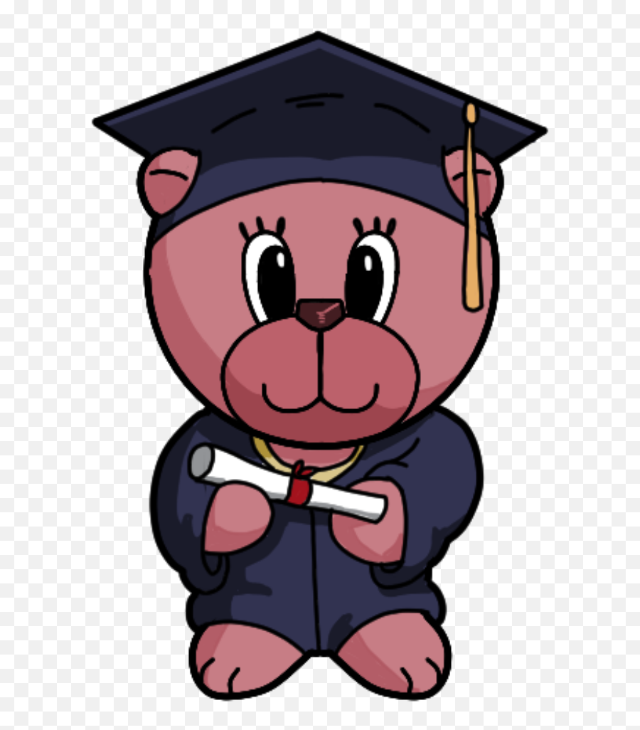 Graduation Papers Bears Part - Bear Graduation Clip Art Bear With Graduation Cap Cartoon Emoji,Graduate Emoji