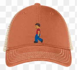 Man Walking Emoji Dt630 District Mesh Back Cap - Hat,Gucci Emoji
