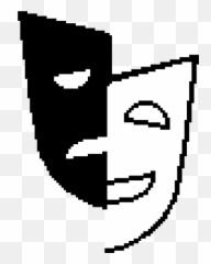 Download Theater Mask - Dot Emoji