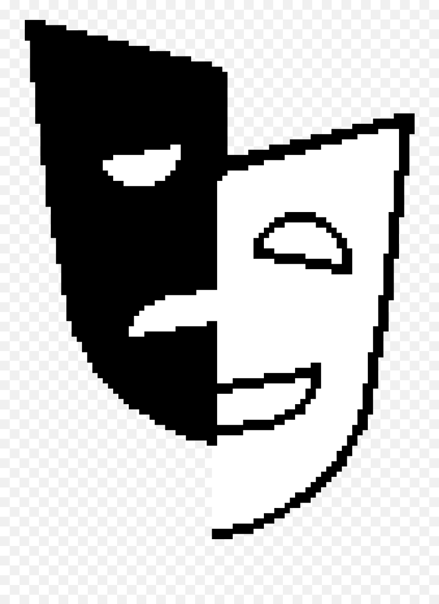 Download Theater Mask - Dot Emoji,Emoticon Mask