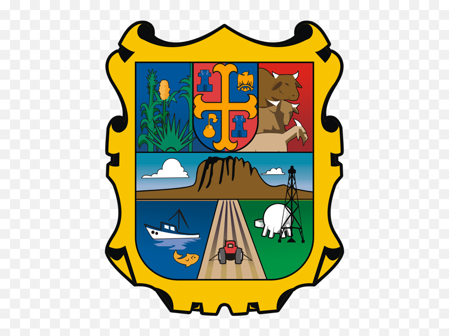 Escudo Del Estado De Tamaulipas - State Of Tamaulipas Mexico Emoji,Mx Emoji