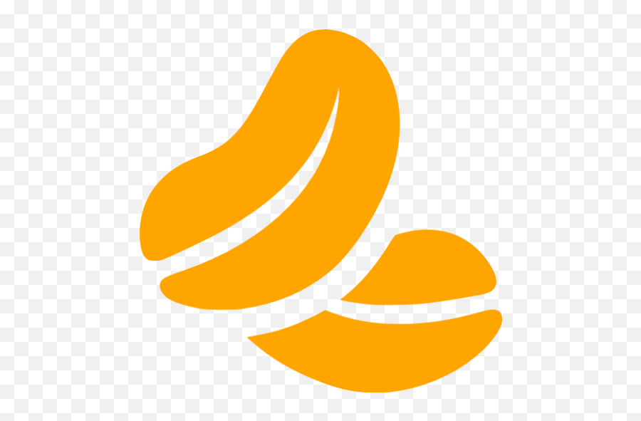 Orange Peanuts Icon - Peanut Icon Emoji,Peanut Emoticon
