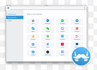 Desktop Client For And Hangout - Linux Franz Emoji,Hangouts Emoji Download