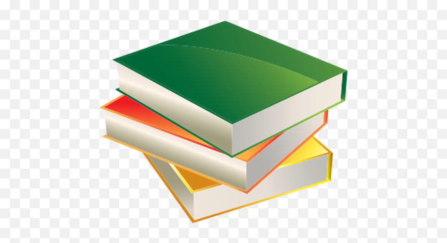 Three Colorful Books - Instructional Materials Png Emoji,Stack Of Books Emoji