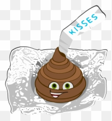 Nina Garman - Chocolate Kisses Cartoon Emoji,Broom Emoticon