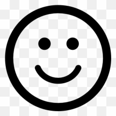 Smiling Emoticon Square Face Icons - Smiley Face Vector Png Emoji,Emoticons