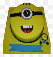 Minions Emoji,Emoticon Birthday Cake