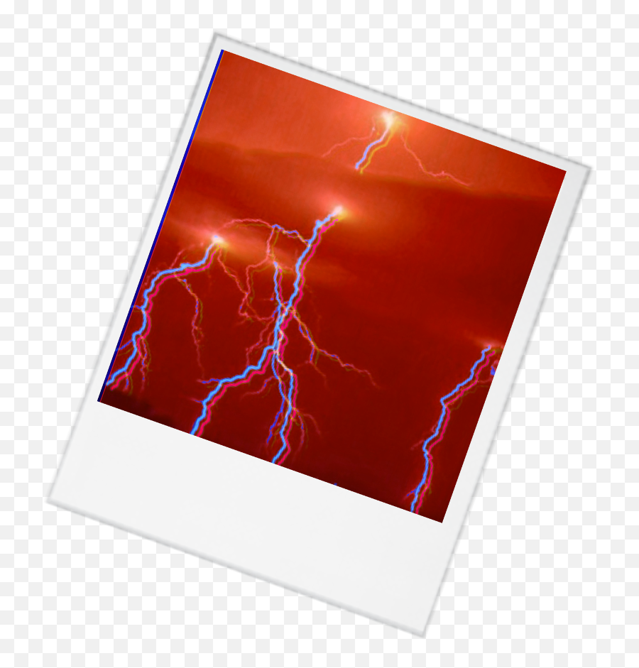 Tumblr Png Lightning - Red Aesthetic Transparent Emoji,Emoji Lightning Bolt And Umbrella