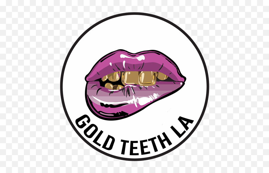 Teeth Clip Gold Picture - Drawing Gold Teeth Emoji,Pursed Lips Emoji