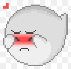 Top Sad Yam Stickers For Android Ios - Super Mario Boo Cute Emoji