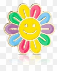 Happy Flower Shoelace Charm - Smiley Emoji
