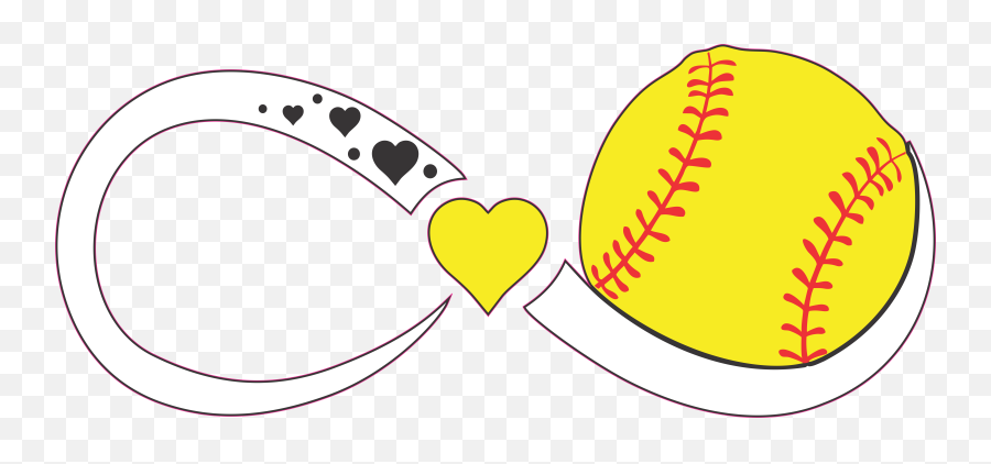 Library Of Softball Infinity Sign Png Library Stock Png - Clipart Softball Catcher Emoji,Infinity Sign Emoji