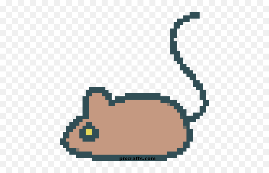 Rodent - Printable Pixel Art 8 Ball Pixel Art Emoji,Mouse Emoticon