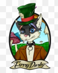 Download Porky The Mad Hatter - Mad Hatter As A Furry Emoji,Furry Emoji
