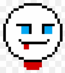 Pixilart - Pixel Smiley Face Png Emoji