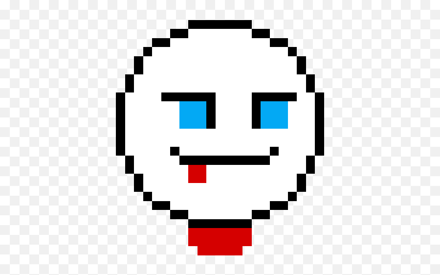Pixilart - Pixel Smiley Face Png Emoji,Aww Emoticon