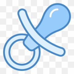 Pacifier Png Images Free Download - Blue Baby Pacifier Clipart Emoji,Pacifier Emoji