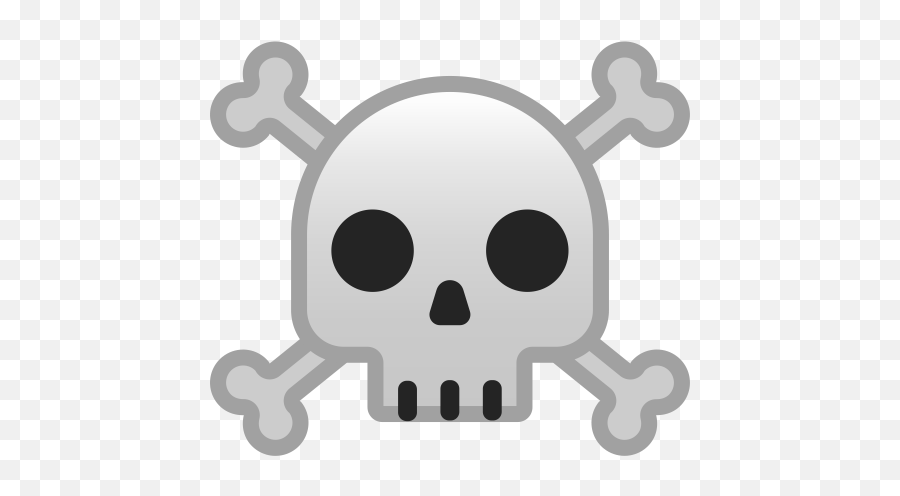 Skull And Crossbones Icon Noto Emoji Smileys Iconset Google - Skull Emoji,Google Pixel 3 Emojis