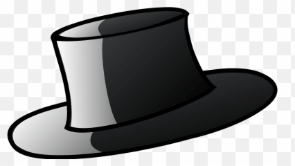 Black Top Hat Clipart - Animated Images Of Hat Emoji,Top Hat Emoji