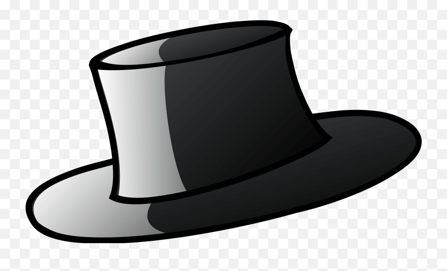 Black Top Hat Clipart - Animated Images Of Hat Emoji,Top Hat Emoji