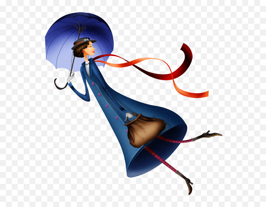 Kite Clipart Mary Poppins - Mary Poppins Desenhos Png Emoji,Kite Emoji